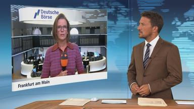 Schaltgespräch mit ZDF-Börsenexpertin Valerie Haller und Moderation