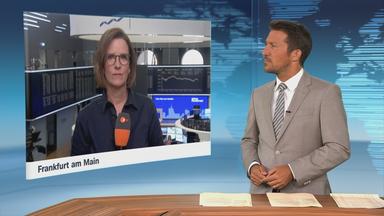 ZDF-Korrespondentin valerie haller im Schaltgespräch mit der heute