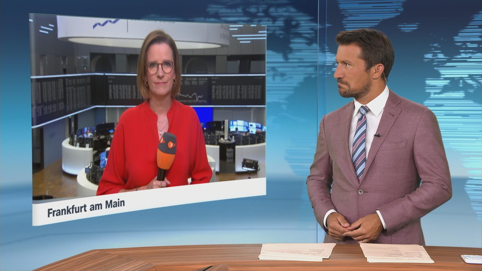 Valerie Haller im Schaltgespräch mit der heute