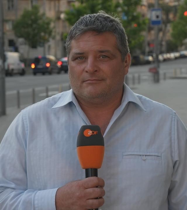 ZDF-Korrespondent Dara Hassanzadeh berichtet aus Kiew.