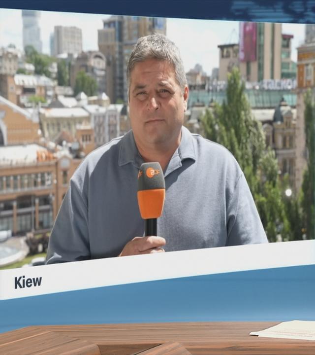 ZDF-Korrespondent Dara Hassanzadeh in Kiew