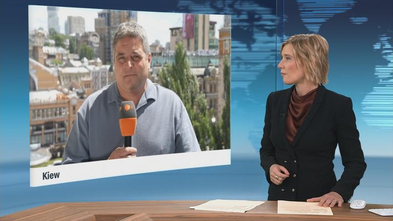 ZDF-Korrespondent Dara Hassanzadeh in Kiew