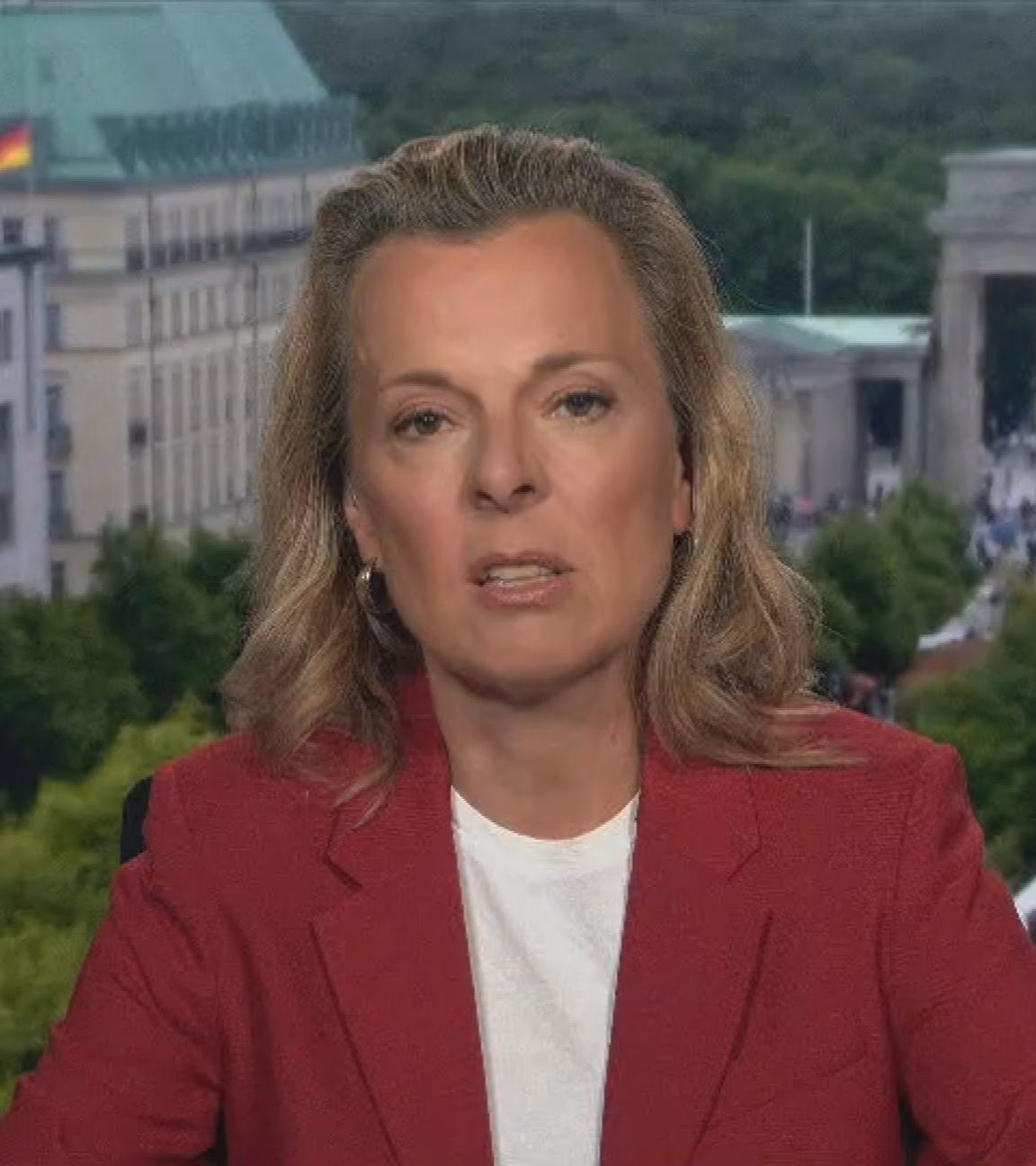 ZDF-Korrespondentin Henriette de Maizière in Berlin