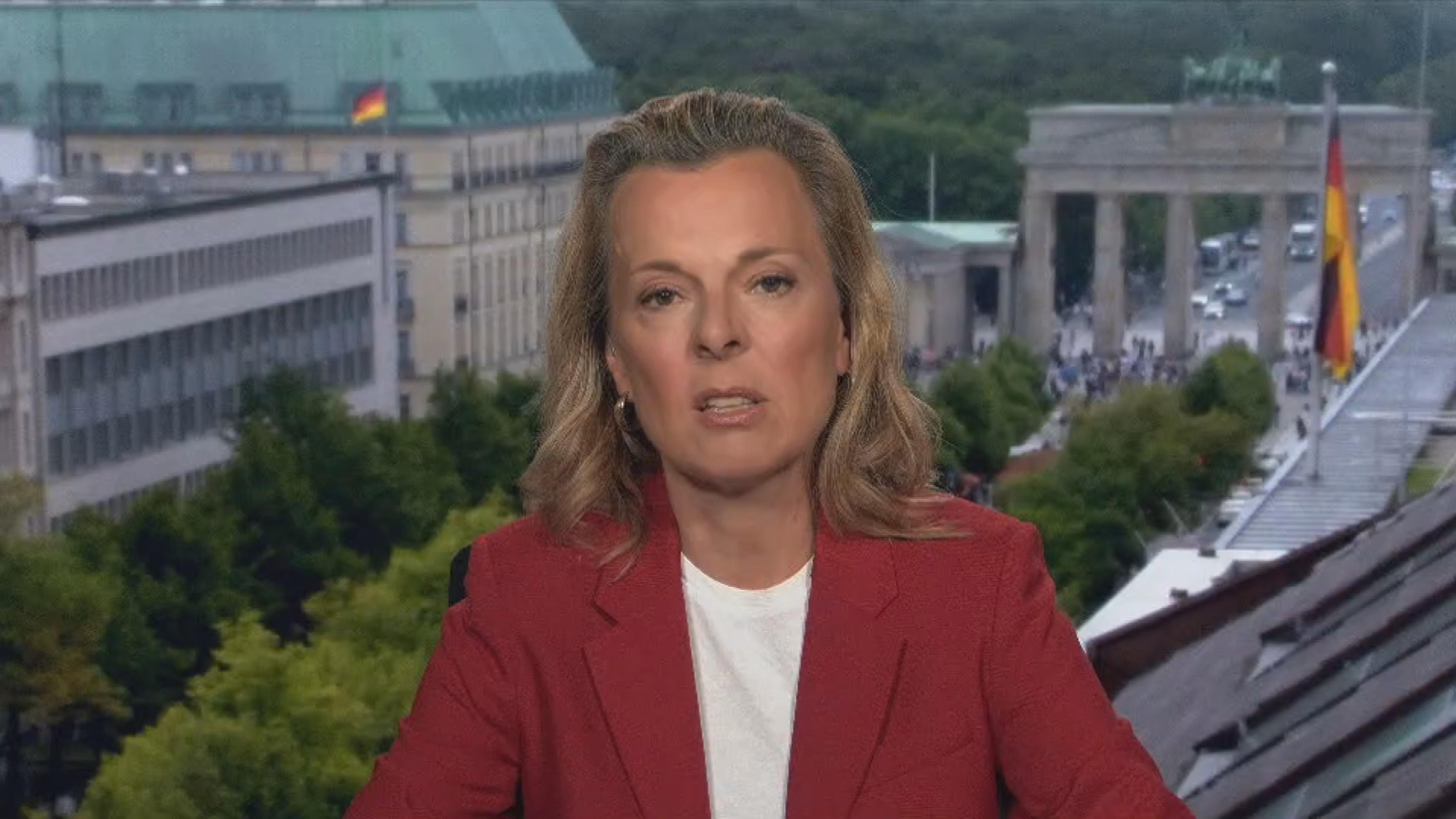 ZDF-Korrespondentin Henriette de Maizière in Berlin