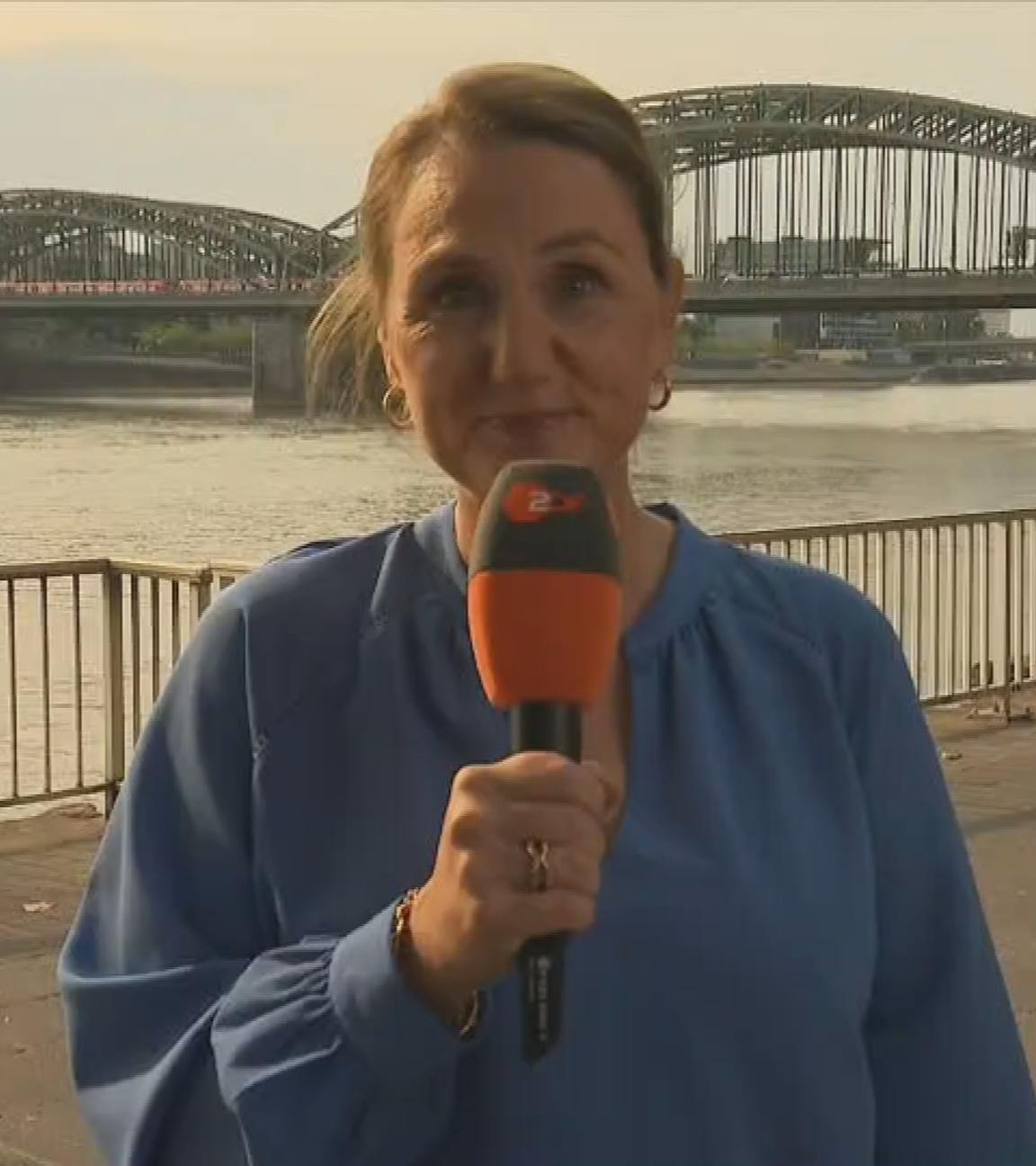 ZDF-Korrespondentin Ina Baltes in Köln