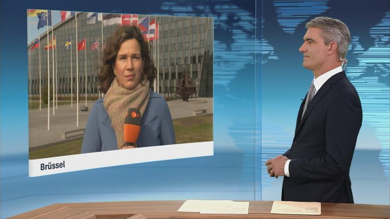 ZDF-Korrespondentin Isabelle Schaefers in Brüssel
