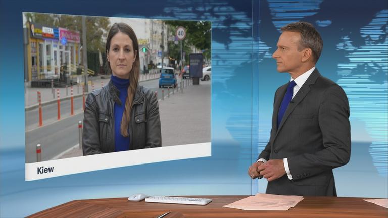 ZDF-Korrespondentin Alica Jung in Kiew