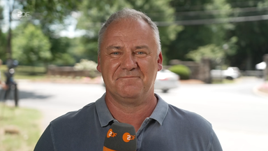 ZDF-Reporter Nils Kaben in Winston Salem