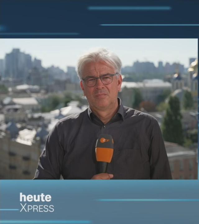 Schaltgespräch mit ZDF-Reporter Henner Hebestreit zur Lage in Kiew nach russischen Angriffen