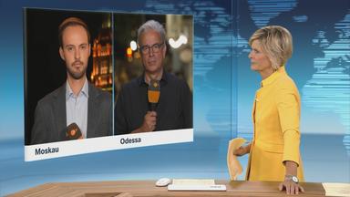 ZDF-Korrespondenten Felix Klauser und Henner Hebestreit 