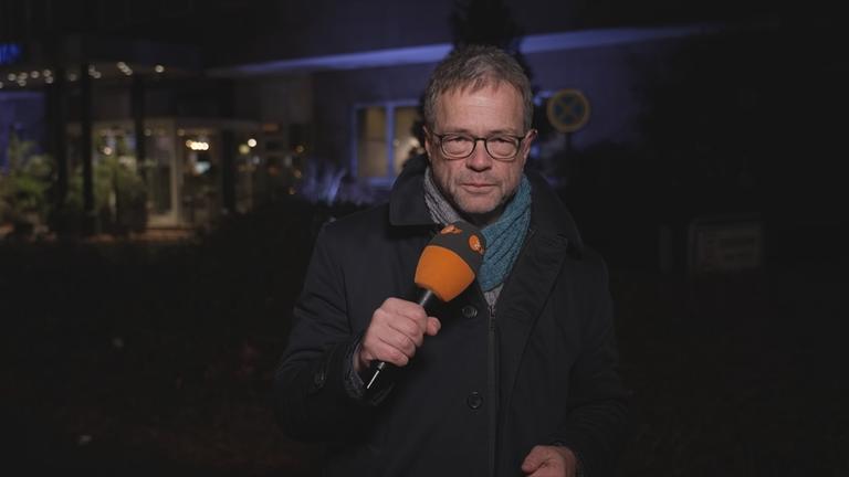 ZDF-Reporter Peter Kunz.