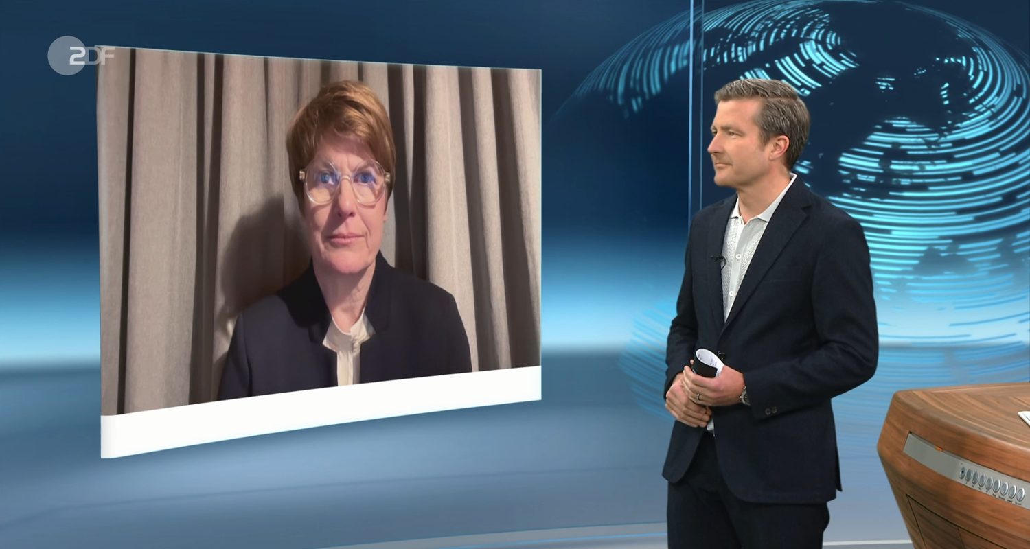 Schaltgespräch Stefan Leifert und Veronika Grimm