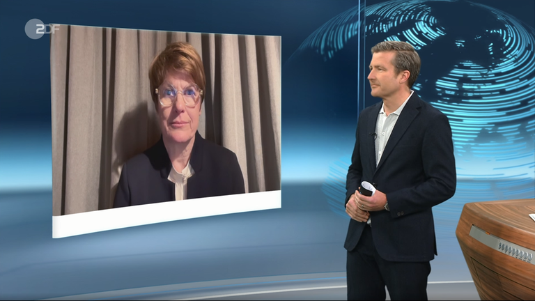 Schaltgespräch Stefan Leifert und Veronika Grimm