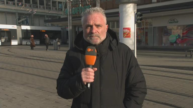 ZDF-Reporter Anton Jany in Mannheim