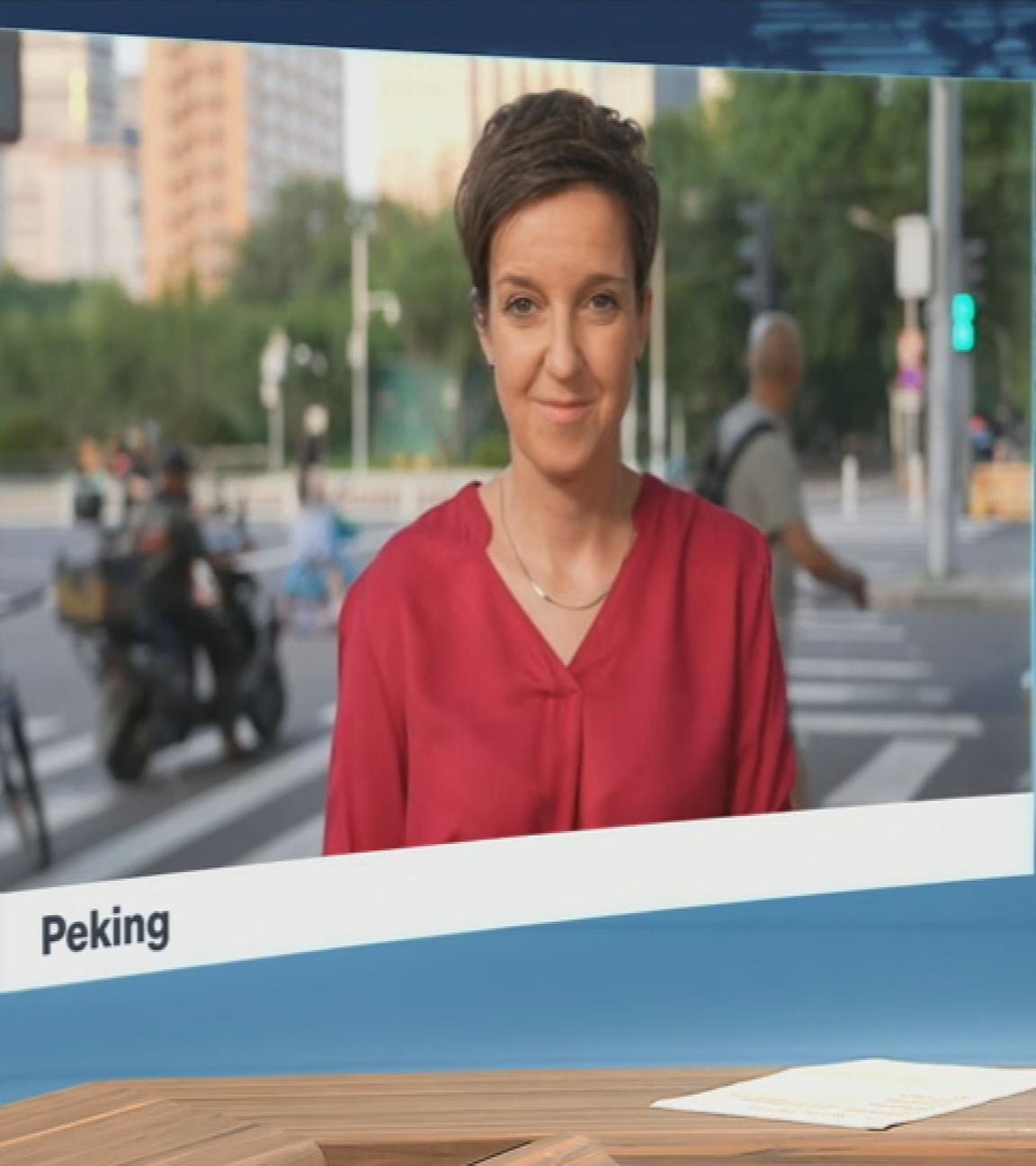 ZDF-Korrespondentin Mariam Steimer in Peking