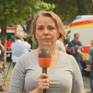 ZDF-Reporterin Marion Geiger in Kröv