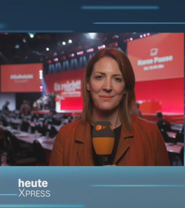 Schaltgespräch vom 20.06.2026 mit ZDF-Korrespondentin Andrea Maurer zum Bundesparteitag der Linken