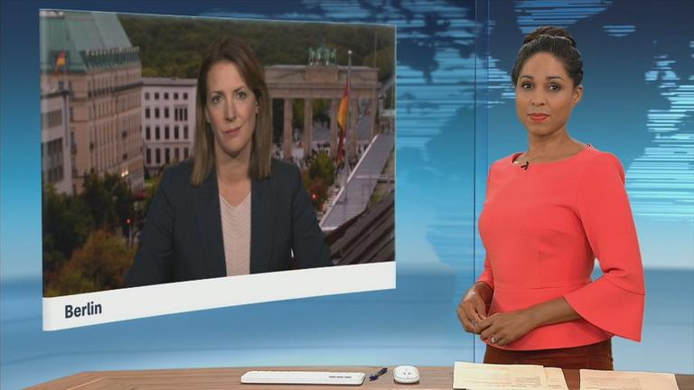 Ein Schaltgespräch mit ZDF-Korrespondentin Andrea Maurer.