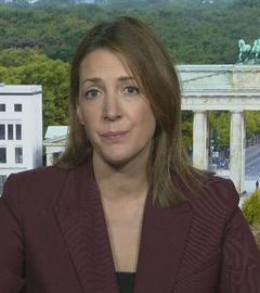 ZDF-Korrespondentin Andrea Maurer ist zu sehen.