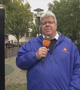 Schaltgespräch mit ZDF-Reporter Thomas Münten.