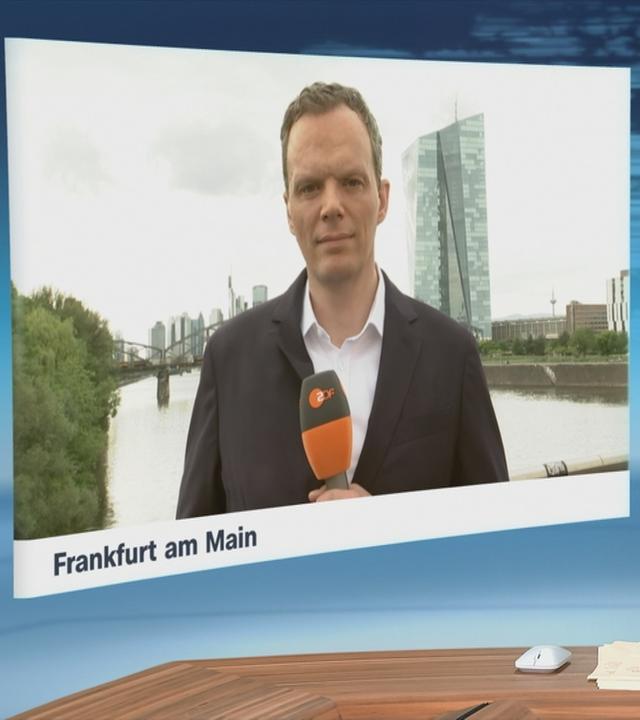 Standbild Schaltgespräch mit Florian Neuhann in Frankfurt