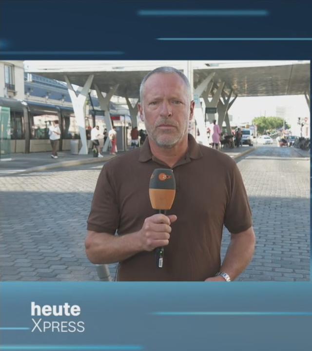 Schaltgespräch mit ZDF-Reporter Martin Niessen zu den Waldbränden in Bordeaux