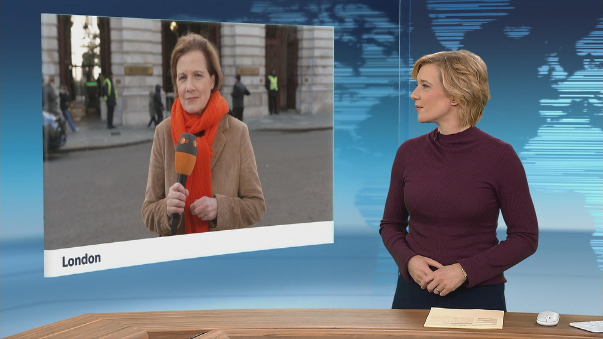 Ein Schaltgespräch mit ZDF-Korrespondentin Hilke Petersen.