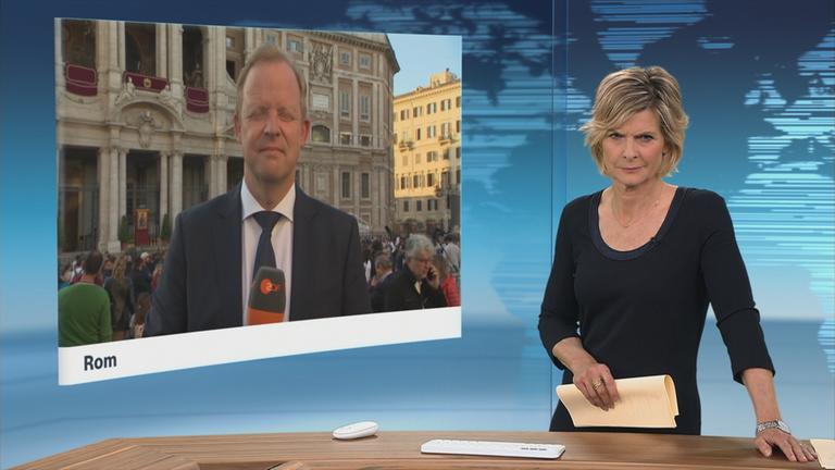 ZDF-Korrespondent Andreas Postel in Rom