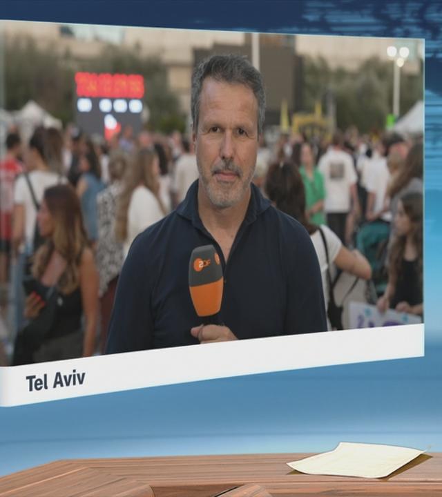 Ein Schaltgespräch mit ZDF-Korrespondent Thomas Reichart.