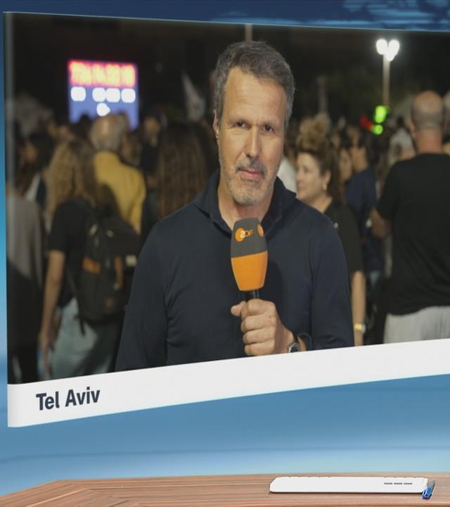 Ein Schaltgespräch mit ZDF-Korrespondent Thomas Reichart.