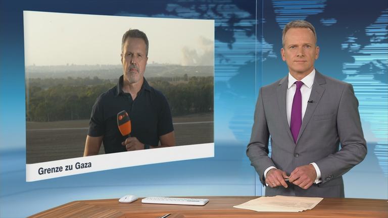 Schaltgespräch mit ZDF-Korrespondenten Thomas Reichart.