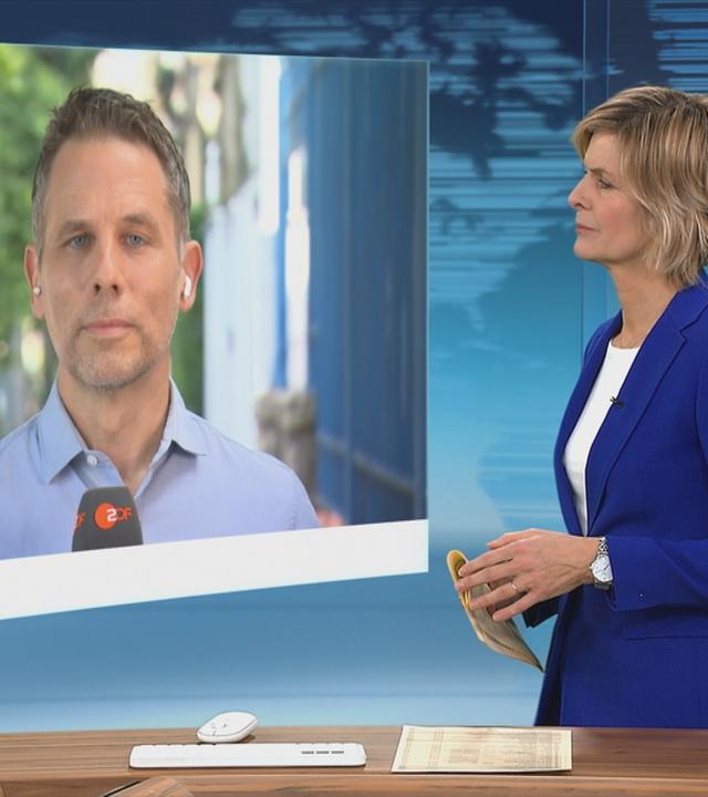 Schaltgespräch mit dem ZDF-Korrespondent Christoph Röckerath 