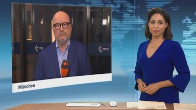 Schaltgespräch zwischen ZDF-Korrespondent Ulf Röller und Moderation