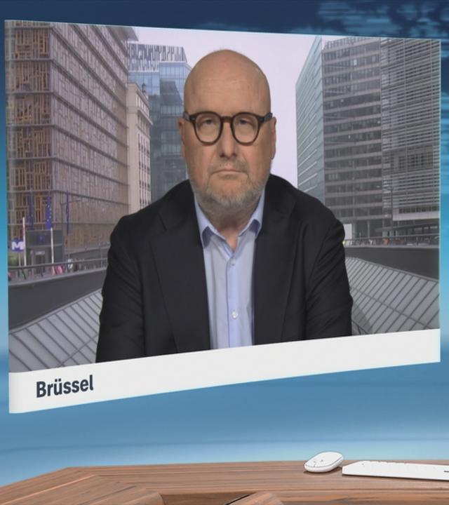 ZDF-Korrespondent Ulf Röller in Brüssel