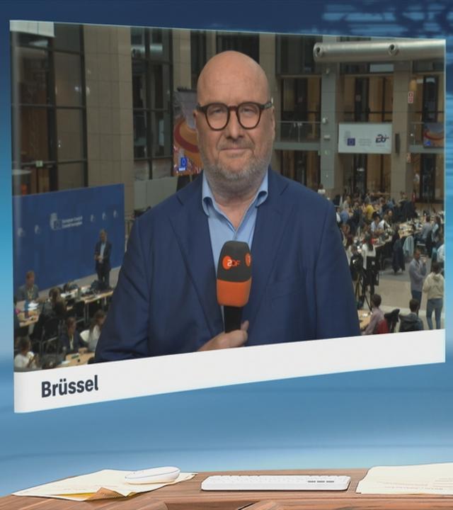 Moderator und Korrespondent Ulf Röller zugeschaltet