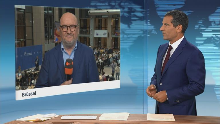 Moderator und Korrespondent Ulf Röller zugeschaltet