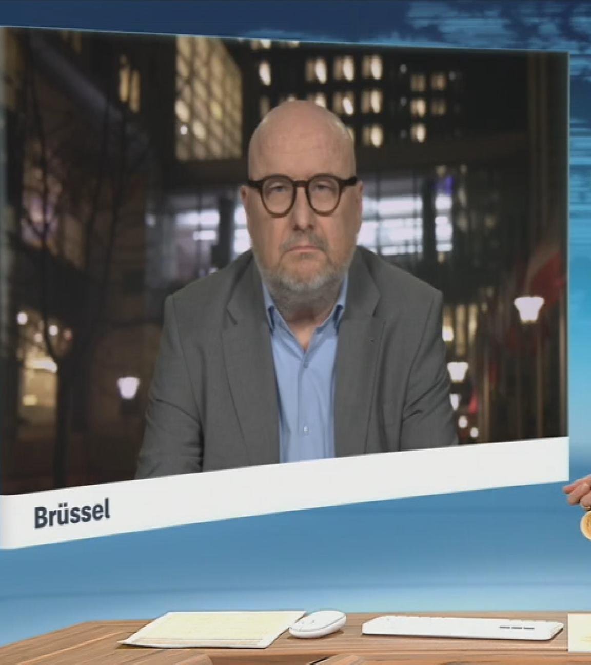 ZDF-Korrespondent Ulf Röller berichtet aus Brüssel