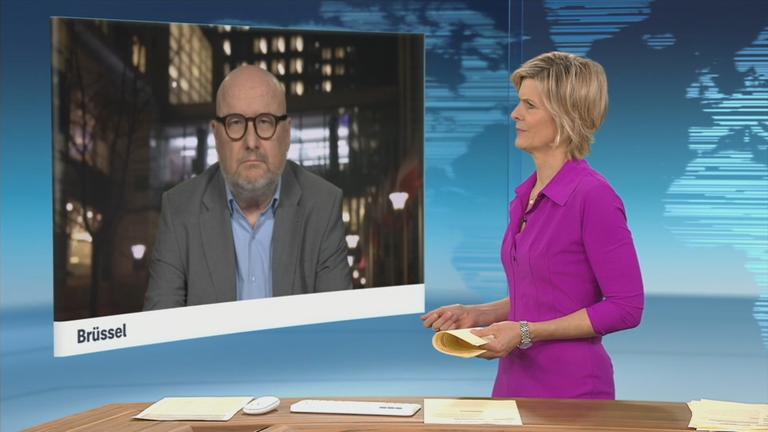 ZDF-Korrespondent Ulf Röller berichtet aus Brüssel