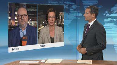 Deutschland und die EU-Kommission konnten sich mit ihrer Forderung zur Freigabe des eingefroren russischen Staatsvermögens nicht durchsetzen. Ulf Röller und Diana Zimmermann berichten.