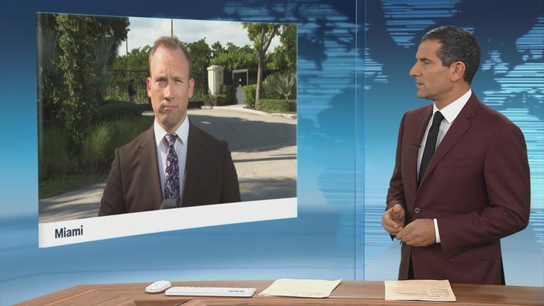 Der ZDF-Korrespondent David Sauer berichtet live aus Miami, Florida