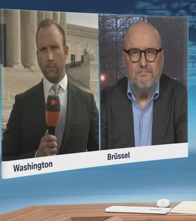 ZDF-Korrespondent David Sauer und ZDF-Korrespondent Ulf Röller