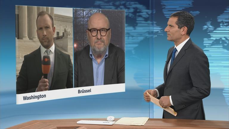 ZDF-Korrespondent David Sauer und ZDF-Korrespondent Ulf Röller