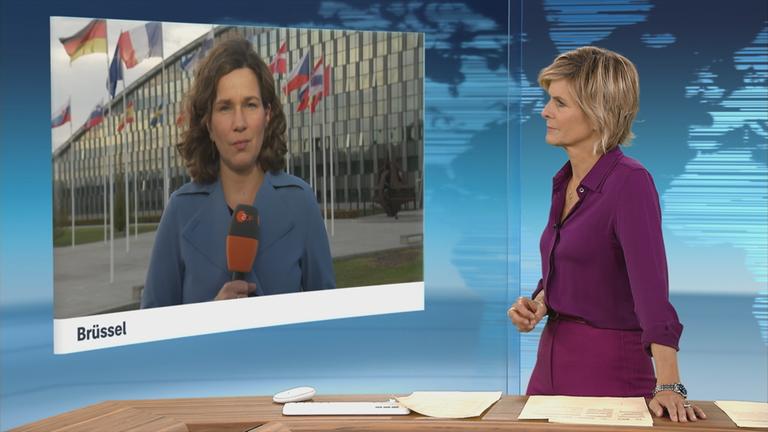isabelle Schefers im Schaltgespräch mit der heute