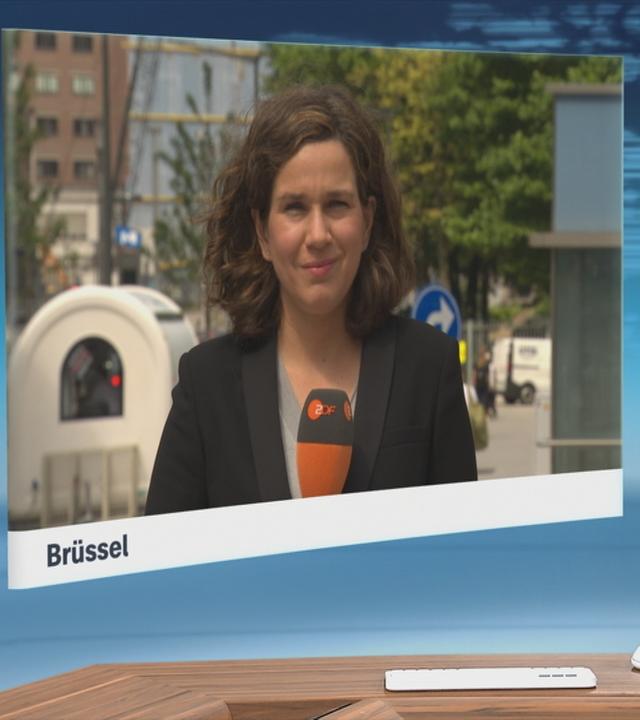 Isabelle Schäfers in Brüssel