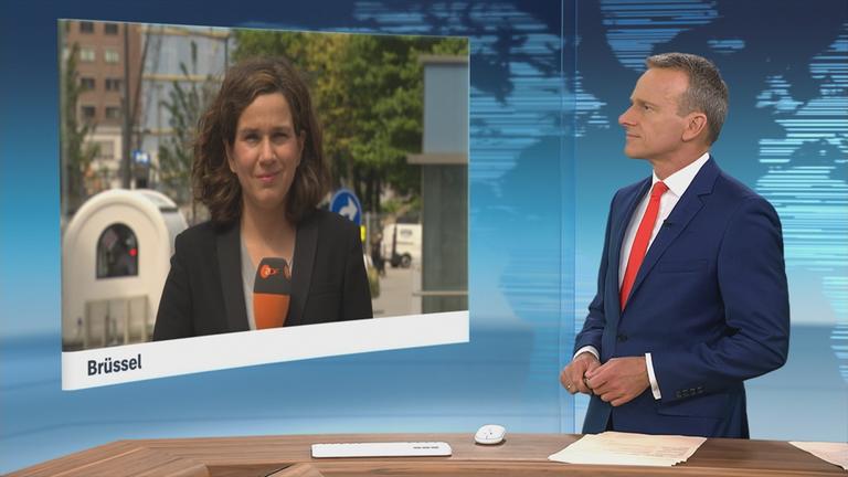 Isabelle Schäfers in Brüssel