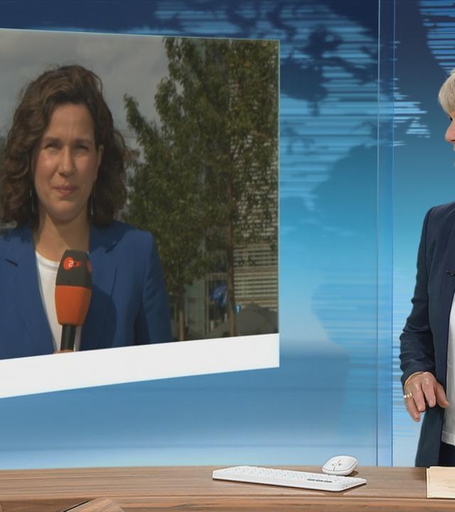 ZDF-Korrespondentin Schäfers und die heute-Moderatorin