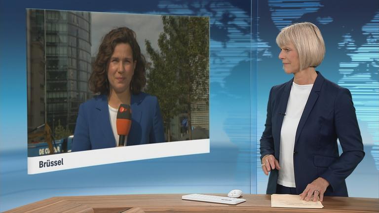 ZDF-Korrespondentin Schäfers und die heute-Moderatorin