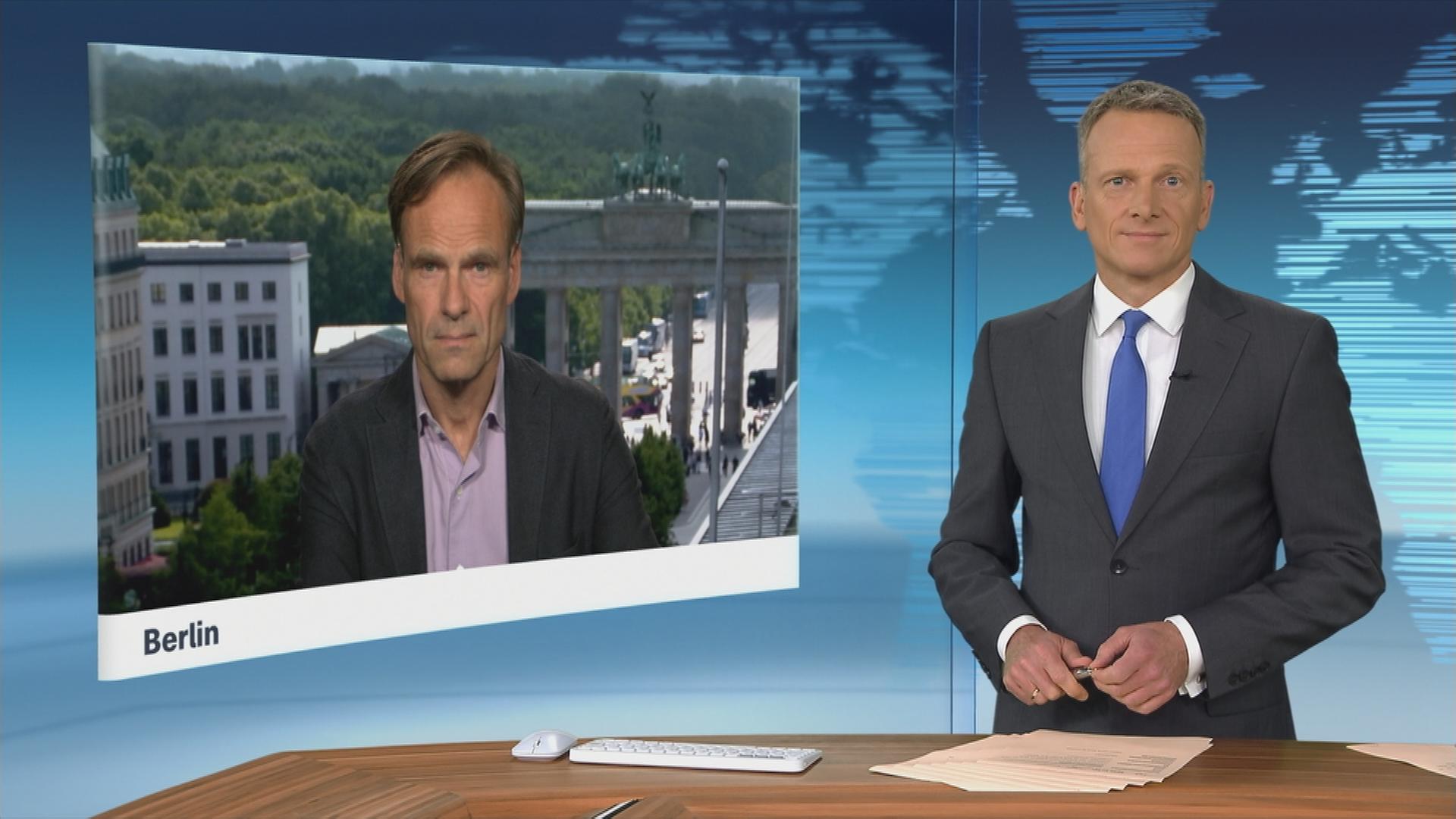 ZDF-Korrespondet Wulf Schmiese in Berlin.