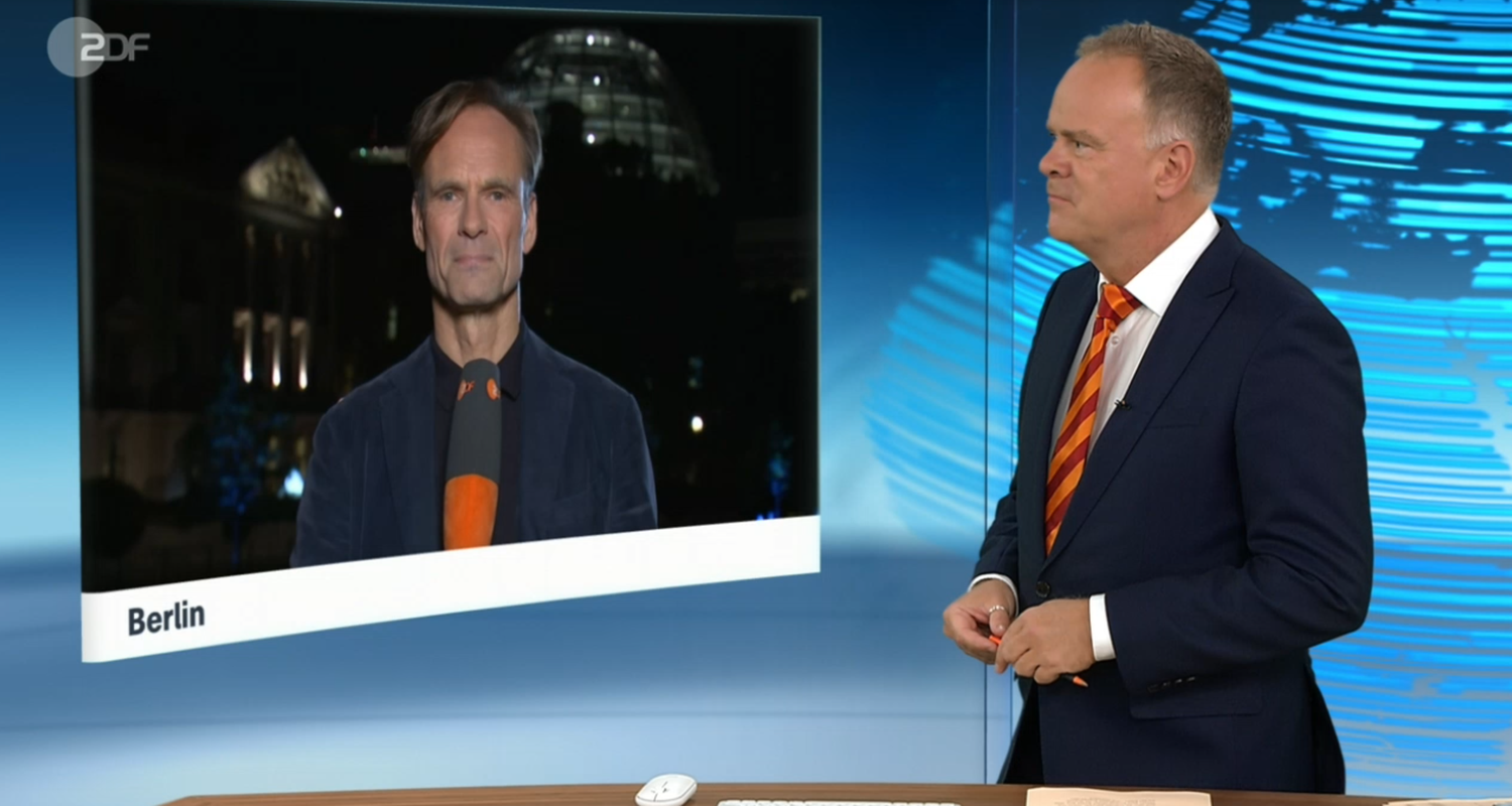 Schaltgespräch mit Wulf Schmiese