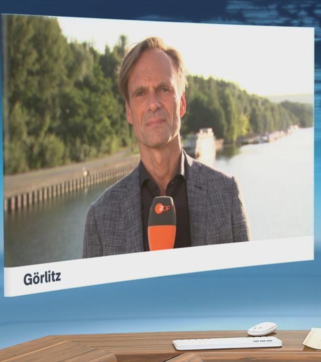 ZDF-Hauptstadtkorrespondent Wulf Schmiese in Görlitz